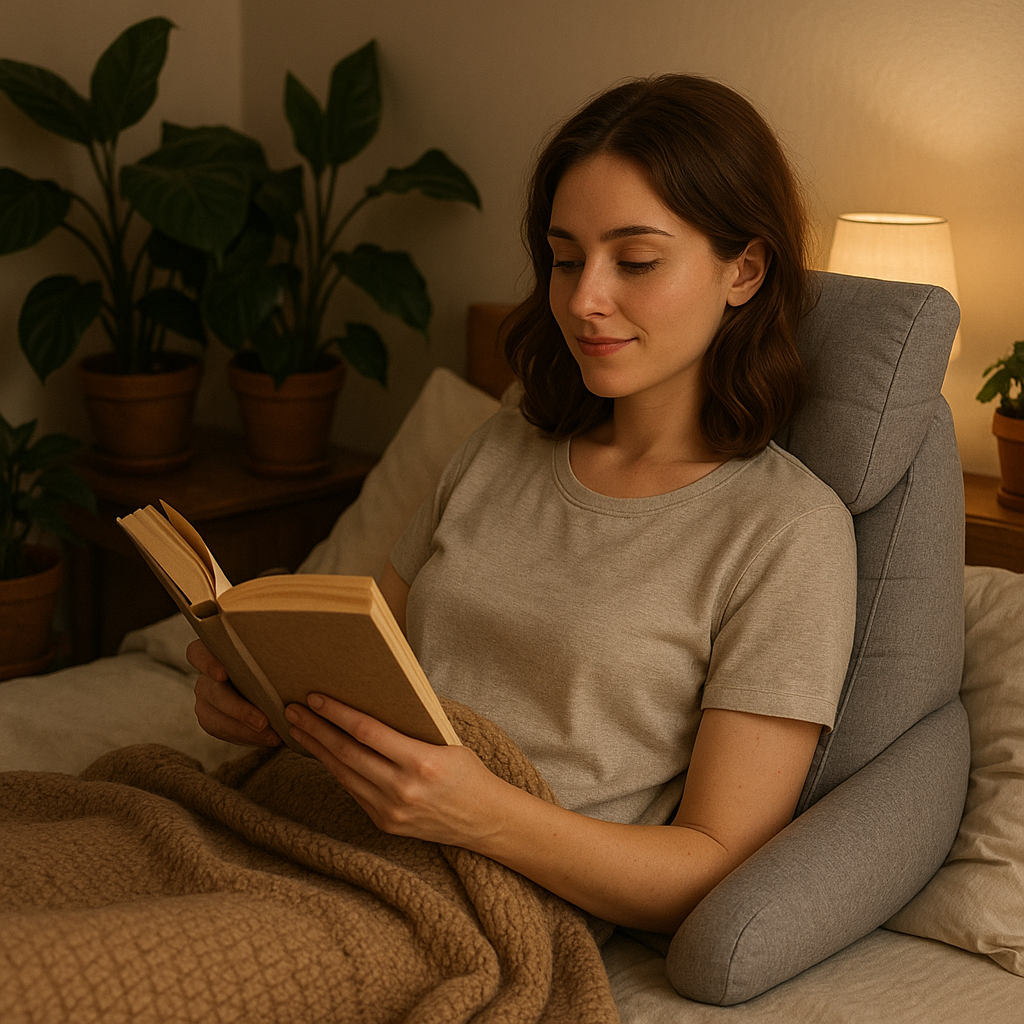 Coussin de lecture pour lit confortable : le guide ultime Image-1
