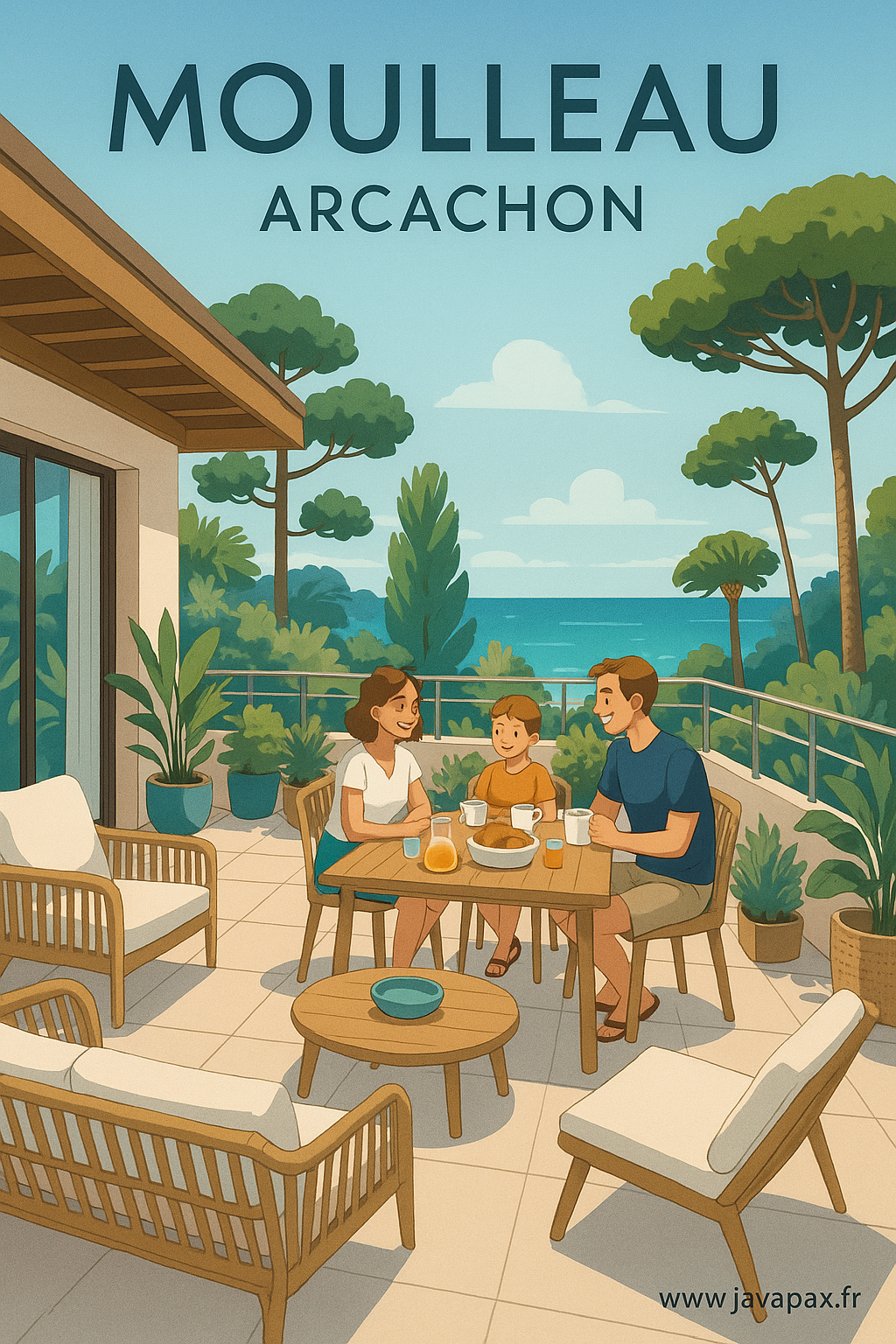 Appartement T4 au Moulleau : Votre Havre de Paix pour 6 Personnes 3 Image-1