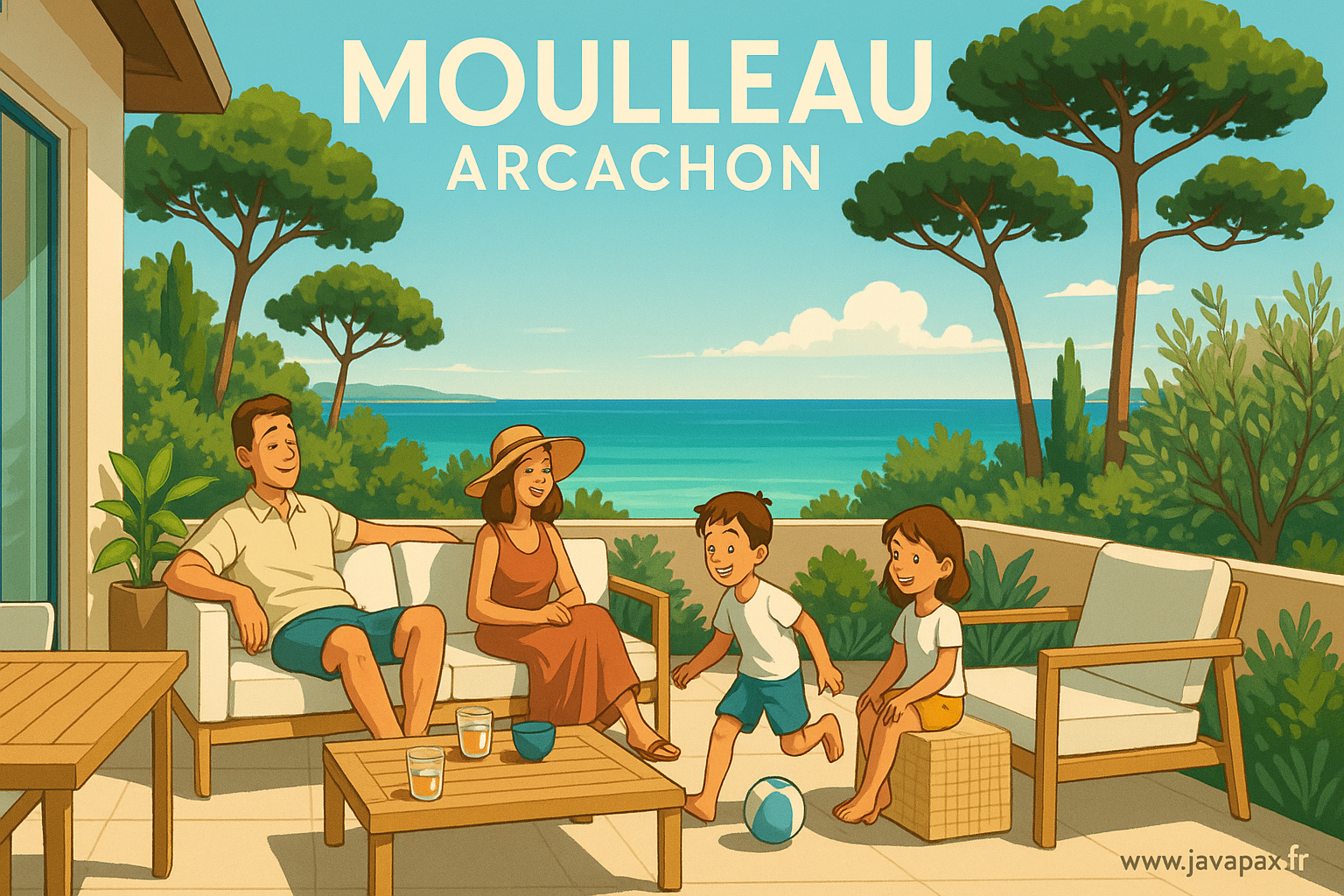 Appartement T4 au Moulleau : Votre Refuge de Vacances Idéal 9 Image-1