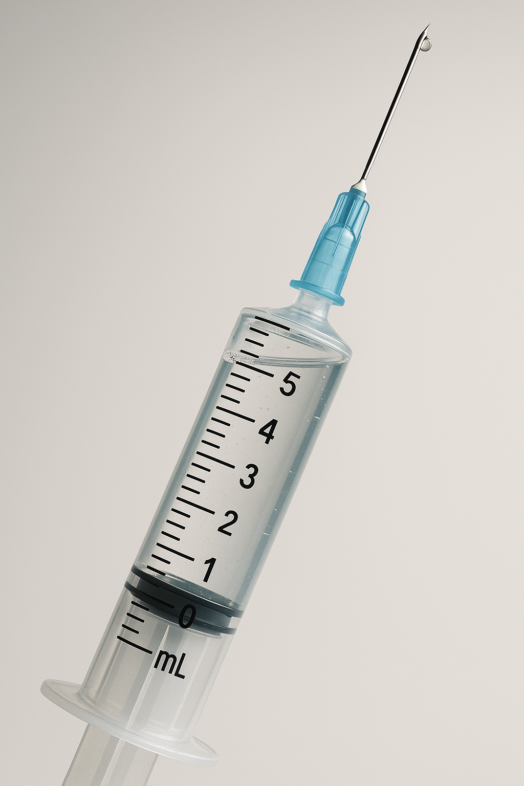 seringue injection plastique