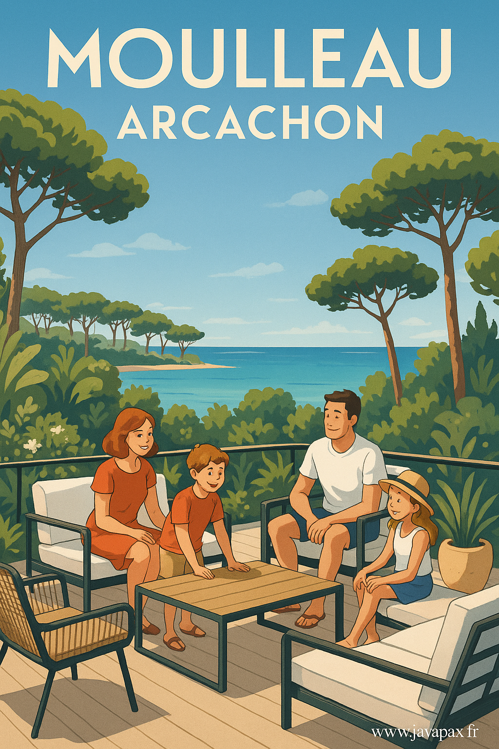 Appartement T4 au Moulleau : Votre havre de paix pour des vacances inoubliables 3 Image-1