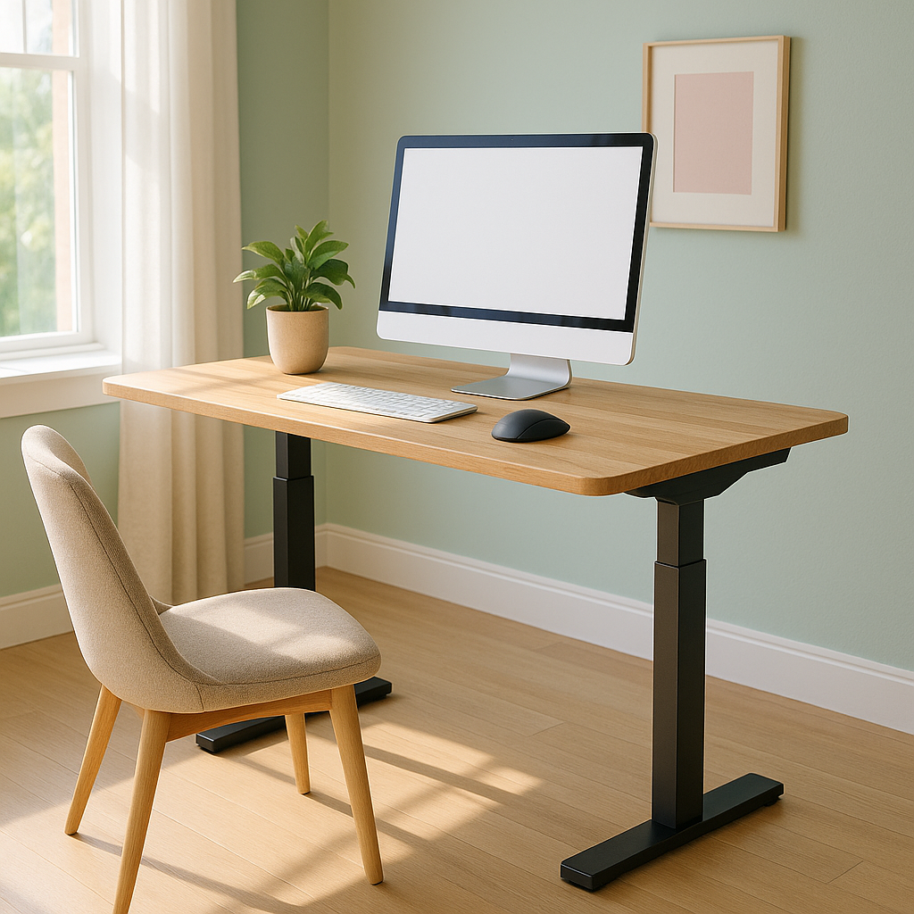 Bureau assis debout pour télétravail : Guide complet Image-1