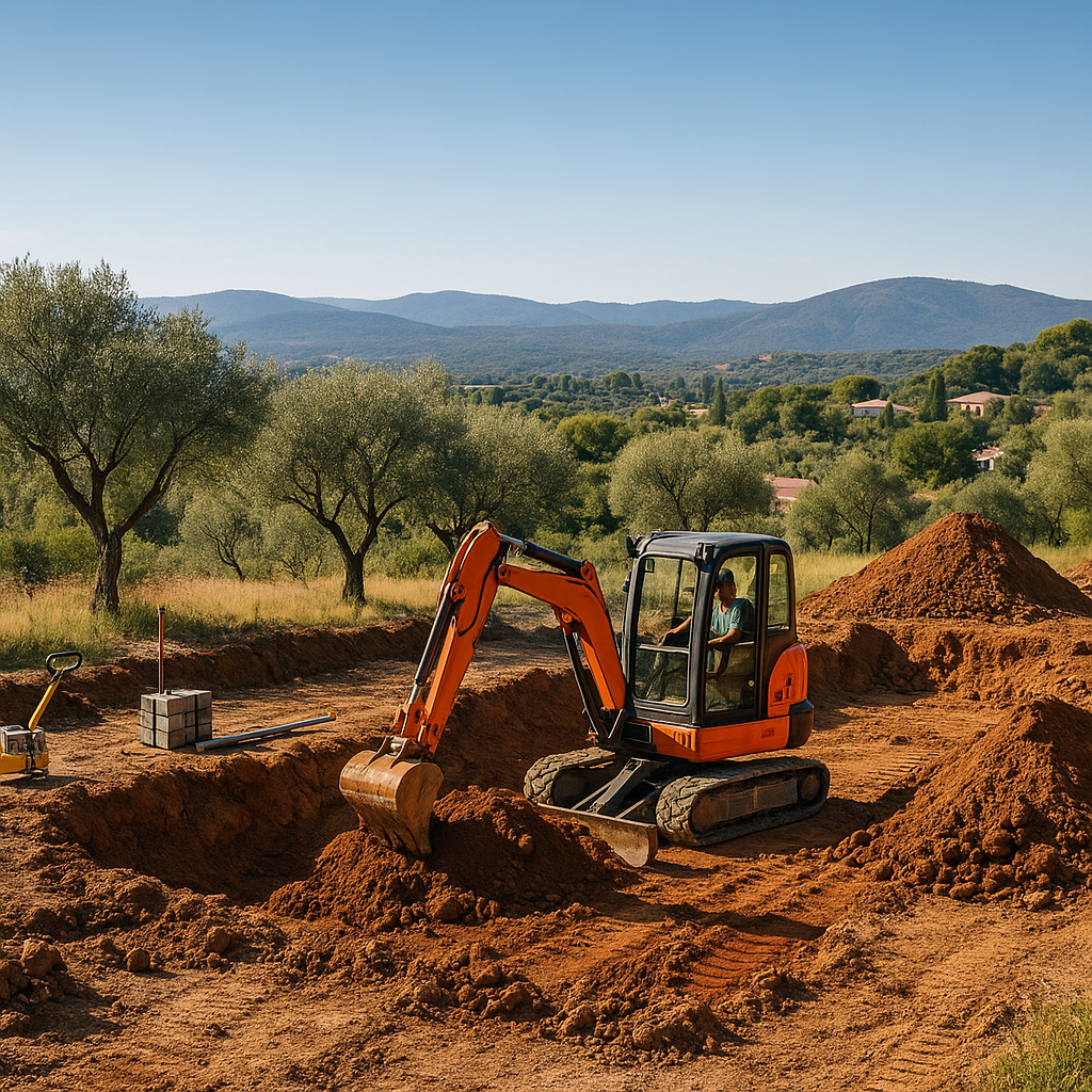 Entreprise de terrassement Draguignan : Services et Solutions
