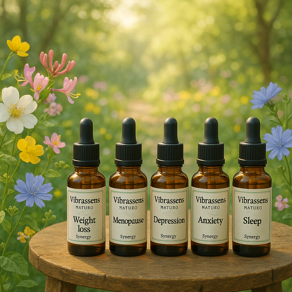 Flacon de Fleurs de Bach Minceur de Vibrasens Naturopathie