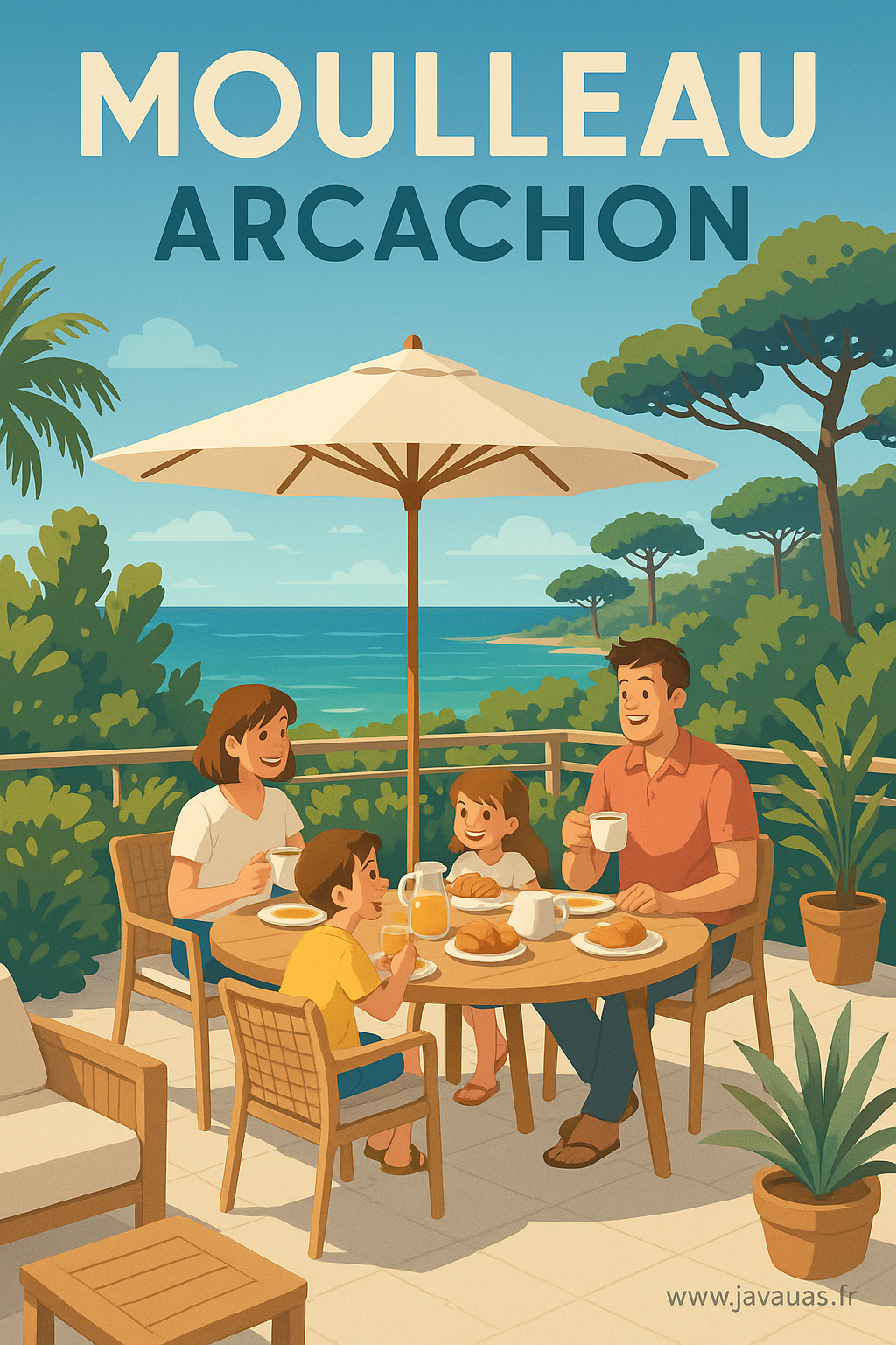 Appartement T4 Moulleau : Votre Havre de Paix pour 6 Personnes 3 Image-1