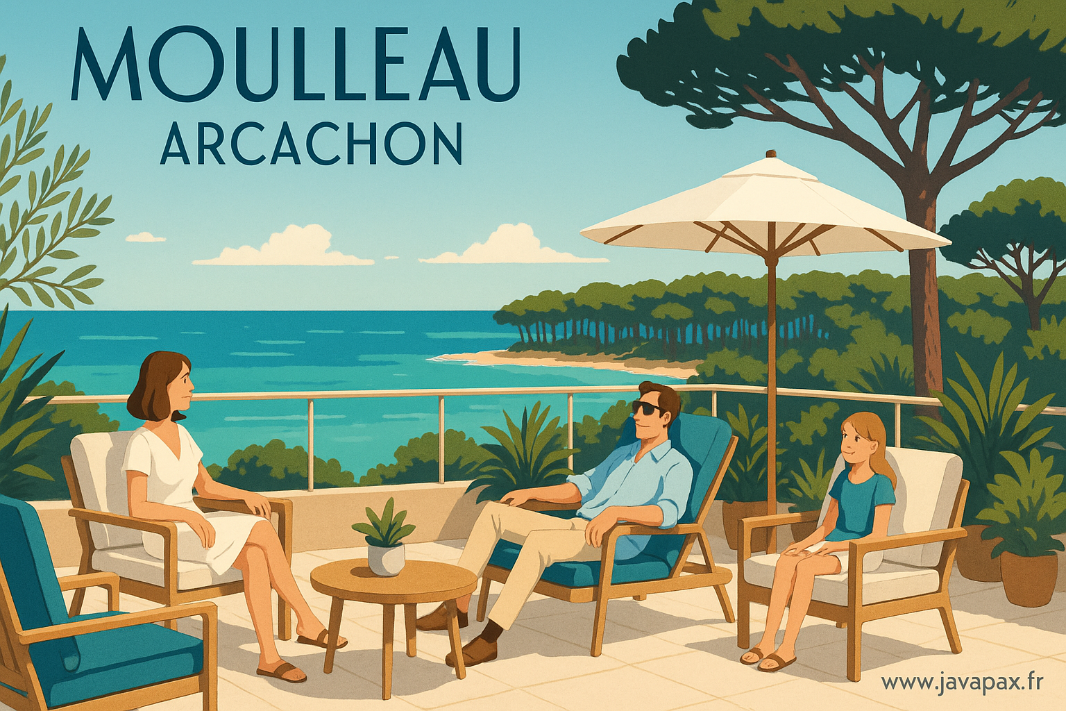 Séjournez dans un Appartement T4 au Moulleau : Luxe et Confort pour 6 Personnes 3 Image-1