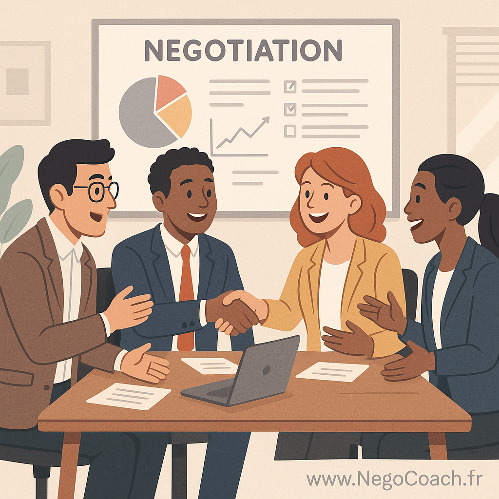 Techniques de négociation commerciale : Maîtrisez l'art de conclure des affaires avec succès 1 Image-1