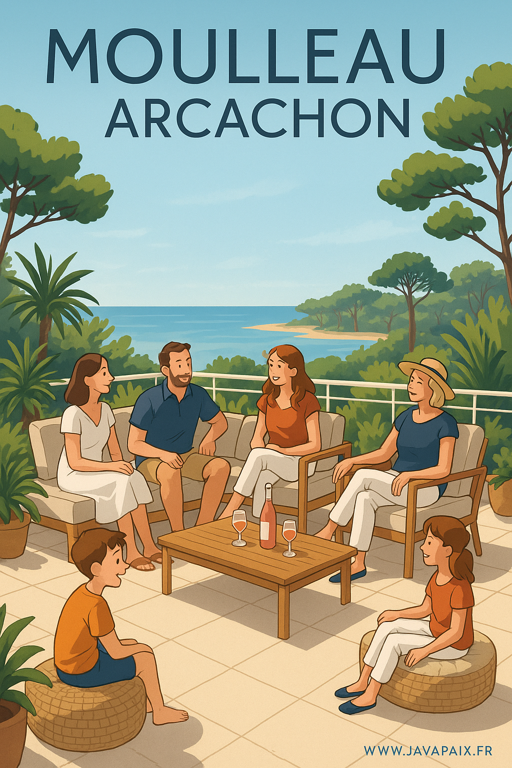 Appartement T4 au Moulleau : Votre Évasion Idéale pour 6 personnes 3 Image-1