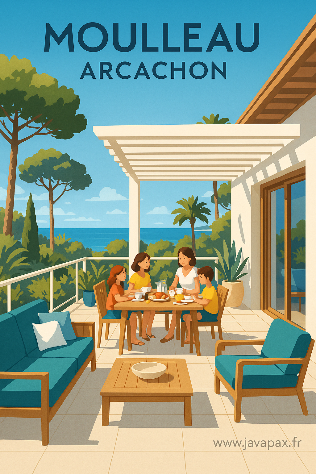 Appartement T4 Moulleau : Un Séjour de Rêve au Bord de la Mer 3 Image-1