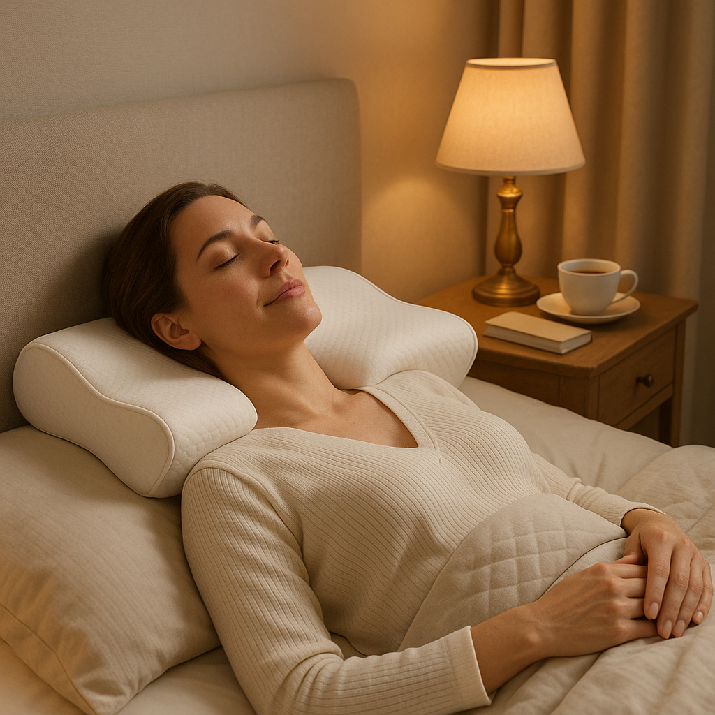 Oreiller orthopédique pour dormir sur le dos : Guide complet Image-1