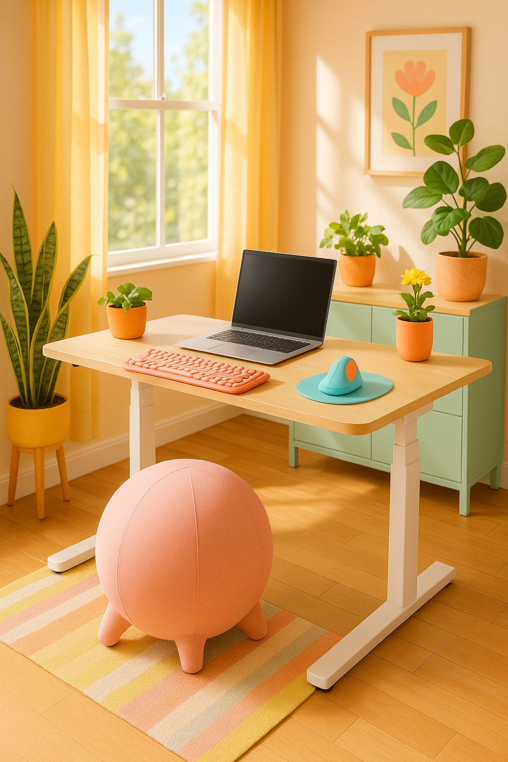 Bureau assis debout pour télétravail : le guide complet Image-1