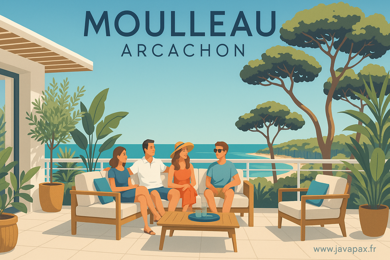 Appartement T4 Moulleau : Votre havre de paix pour des vacances inoubliables 3 Image-1