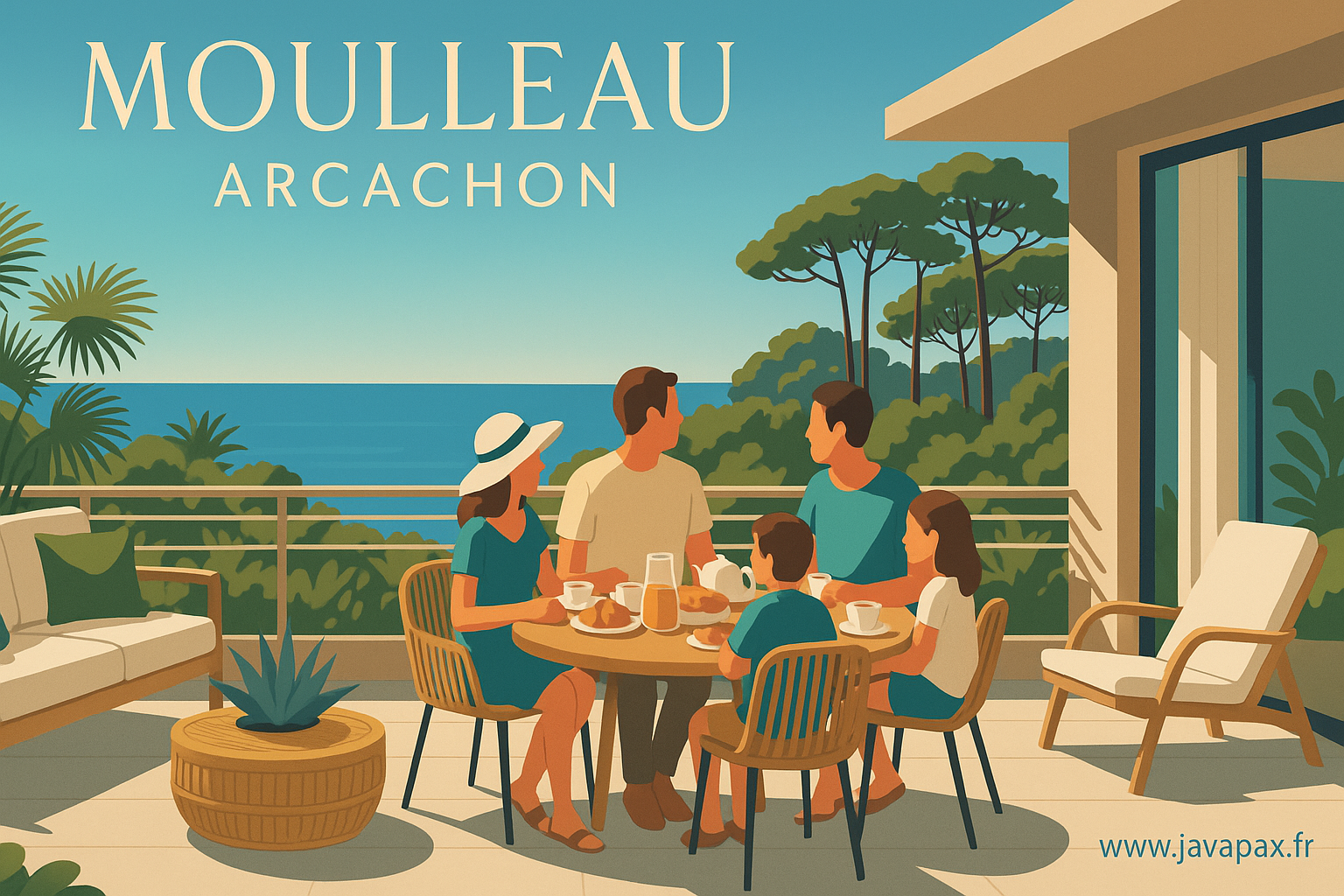 Appartement T4 Moulleau : Votre Évasion au Cœur d'Arcachon 3 Image-1